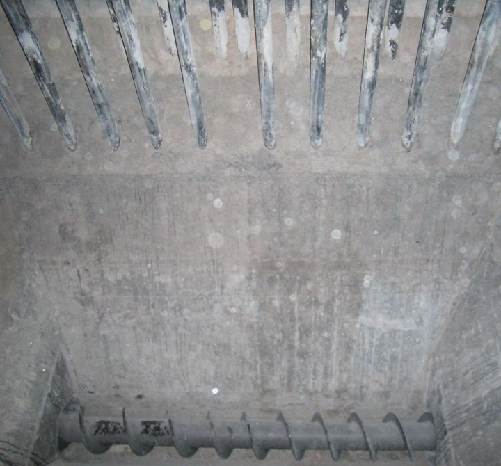 Kotel 1 - Zbiralnik pepela